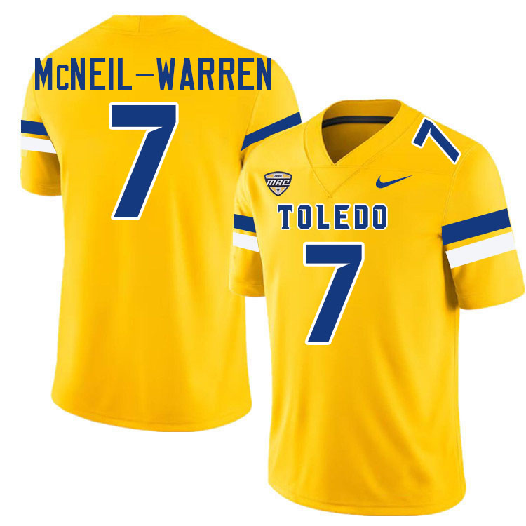 Emmanuel McNeil-Warren Toledo Jersey,Toledo Rockets College Football Jersey Youth College-Gold